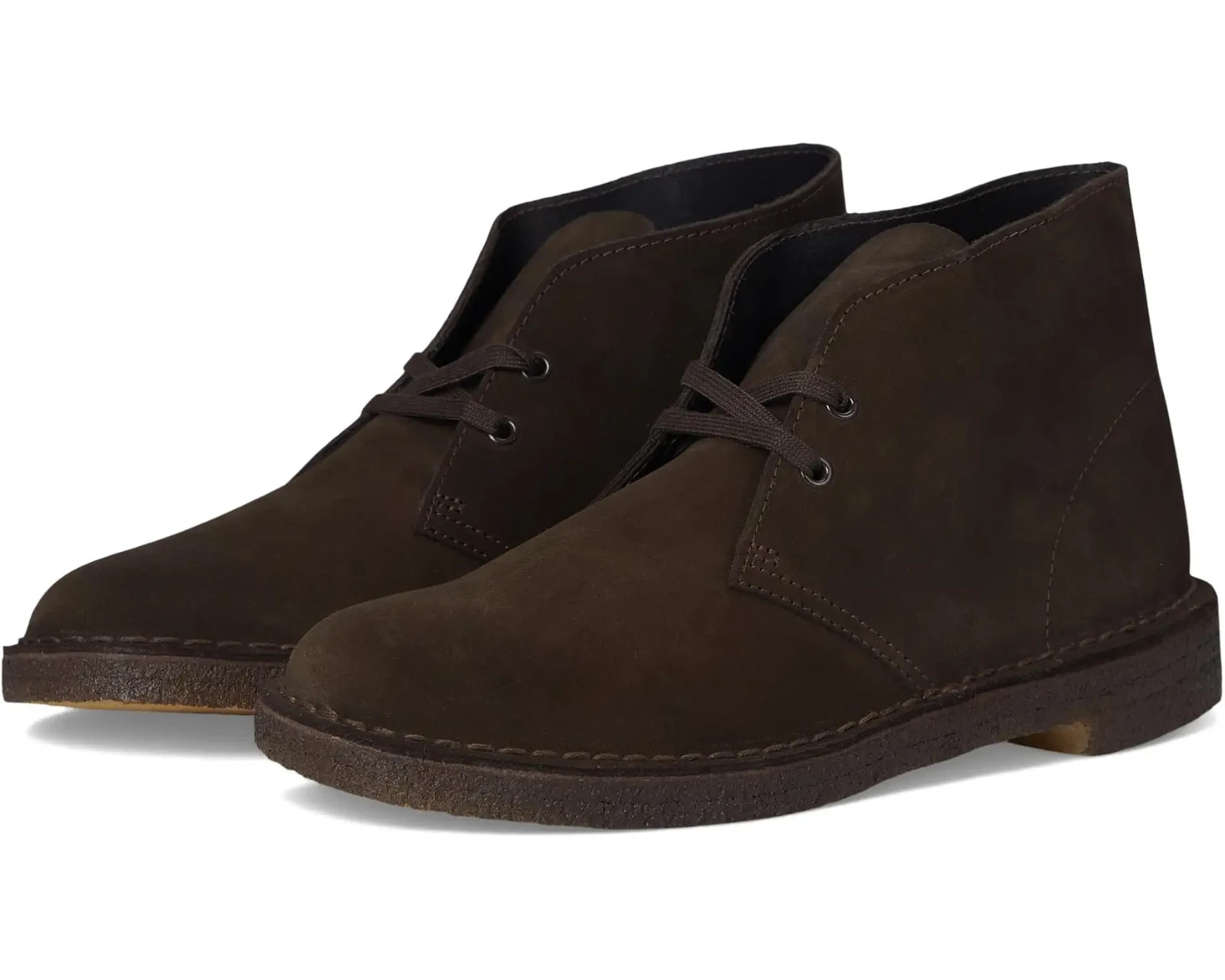 CLARKS ORIGINALS MEN\'S DESERT BOOTS BROWN SUEDE 26155485 CLARKS ORIGINALS MEN\'S DESERT BOOTS BROWN SUEDE 26155485