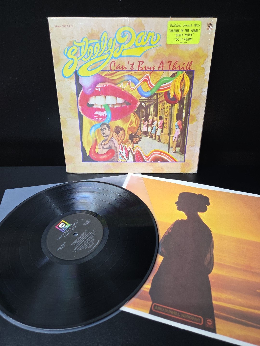 Steely Dan Cant Buy A Thrill Lp Vinyl 1972 1st Press Shrink/HYPE/Insert EX/EX Steely Dan Cant Buy A Thrill Lp Vinyl 1972 1st Press Shrink/HYPE/Insert EX/EX