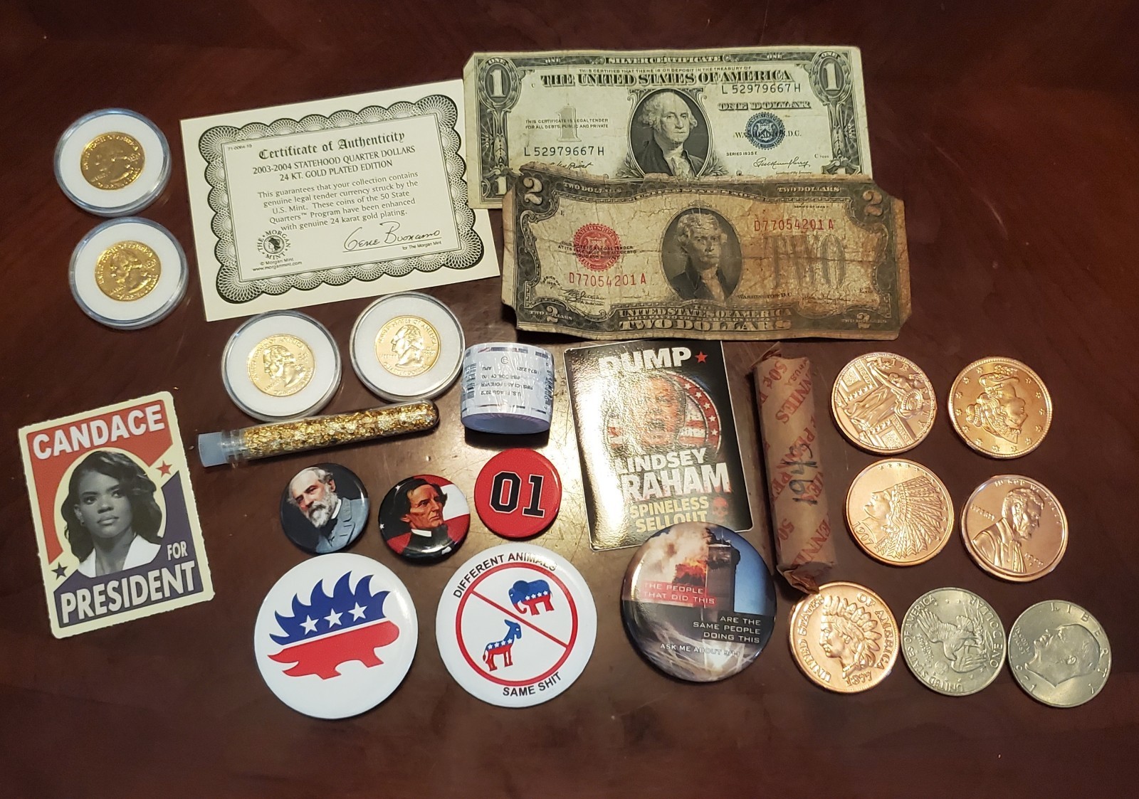 JUNK DRAWER LOT Political Stickers Buttons Metals Coppers Civil War Heros 172pc JUNK DRAWER LOT Political Stickers Buttons Metals Coppers Civil War Heros 172pc