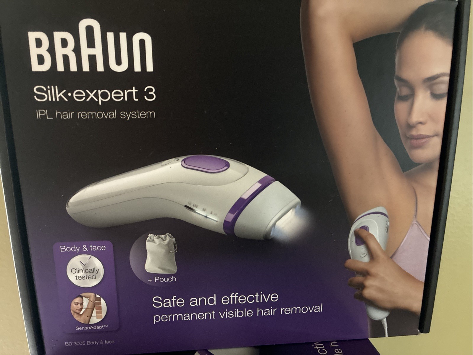 Braun Gillette Venus ipl permanent hair removal machine Braun Gillette Venus ipl permanent hair removal machine