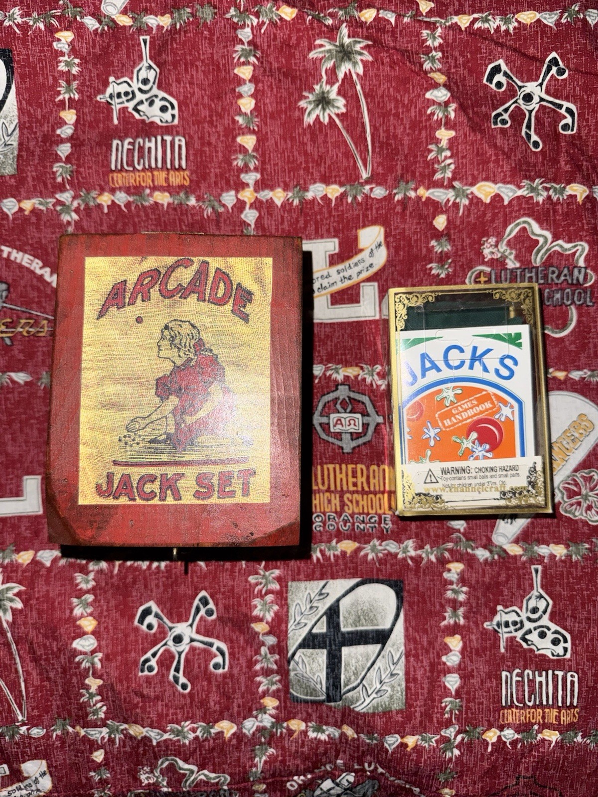 Antique RARE 1930s 40s Arcade Jack Set Box & Jacks (unopened) Antique RARE 1930s 40s Arcade Jack Set Box & Jacks (unopened)