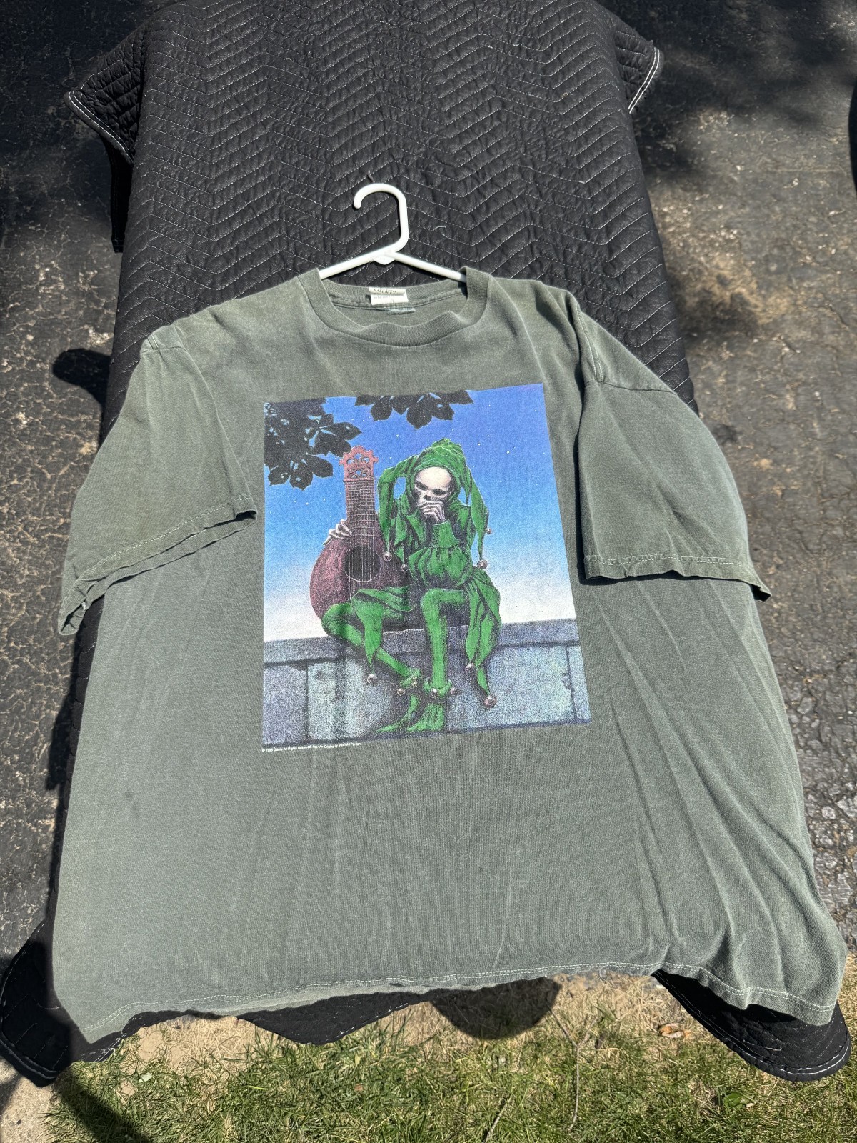 1995 Vintage Grateful Dead Jester Maxfield Graphic Shirt XL CRONIES 1995 Vintage Grateful Dead Jester Maxfield Graphic Shirt XL CRONIES