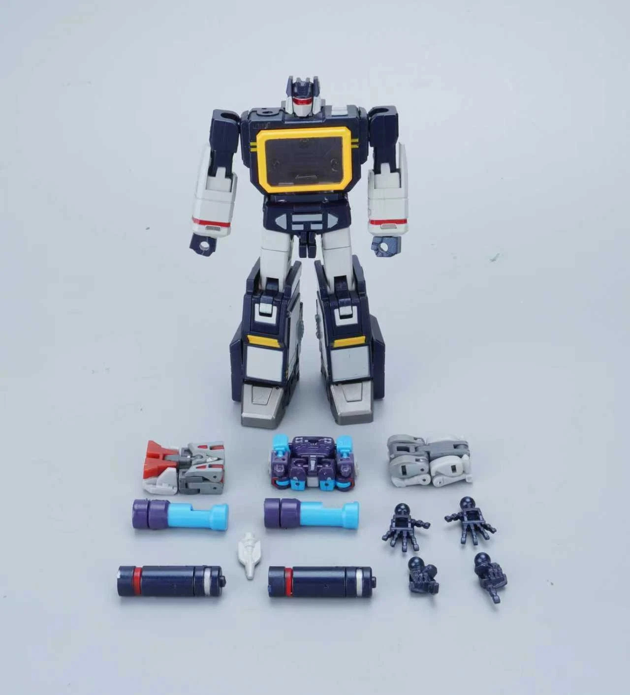 Transformation SD01 SD-01 K.0 Newage H21 Soundwave 10cm With Tape Toy Figure Transformation SD01 SD-01 K.0 Newage H21 Soundwave 10cm With Tape Toy Figure