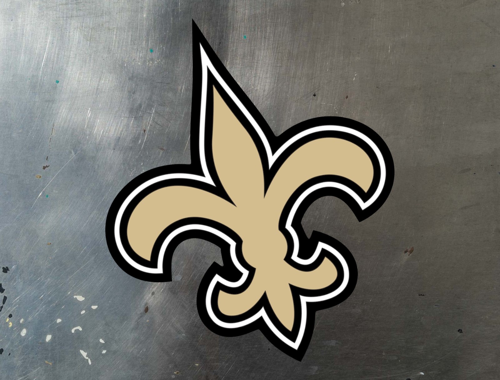New Orleans Saints Water Proof UV Safe Glossy Vinyl Decal / Sticker Fleur De Lis