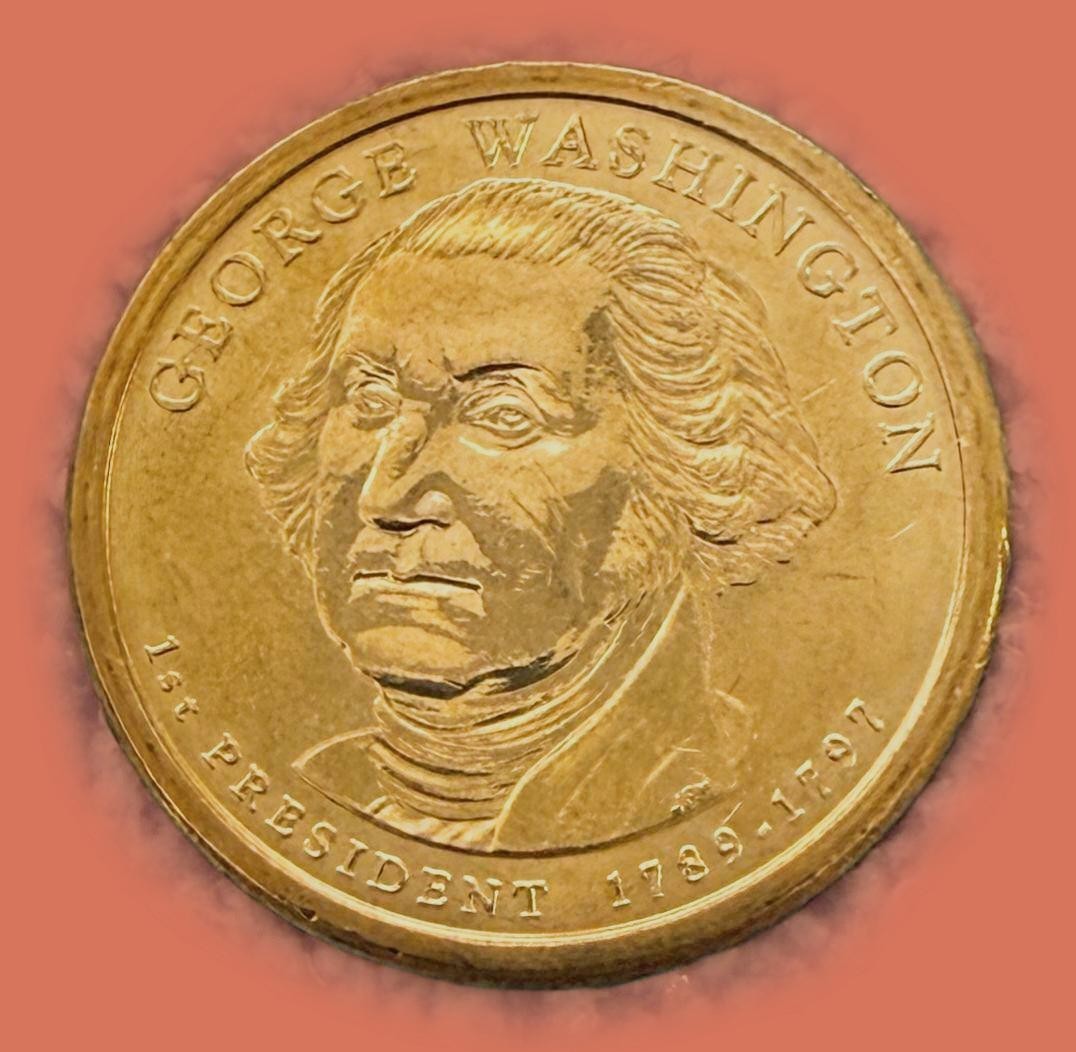 2007-P Washington Dollars Uncirculated . Missing stars on Rim 2007-P Washington Dollars Uncirculated . Missing stars on Rim