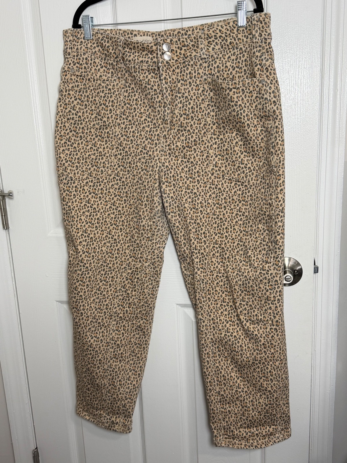 Anthropologie Animal Print Pants Anthropologie Animal Print Pants