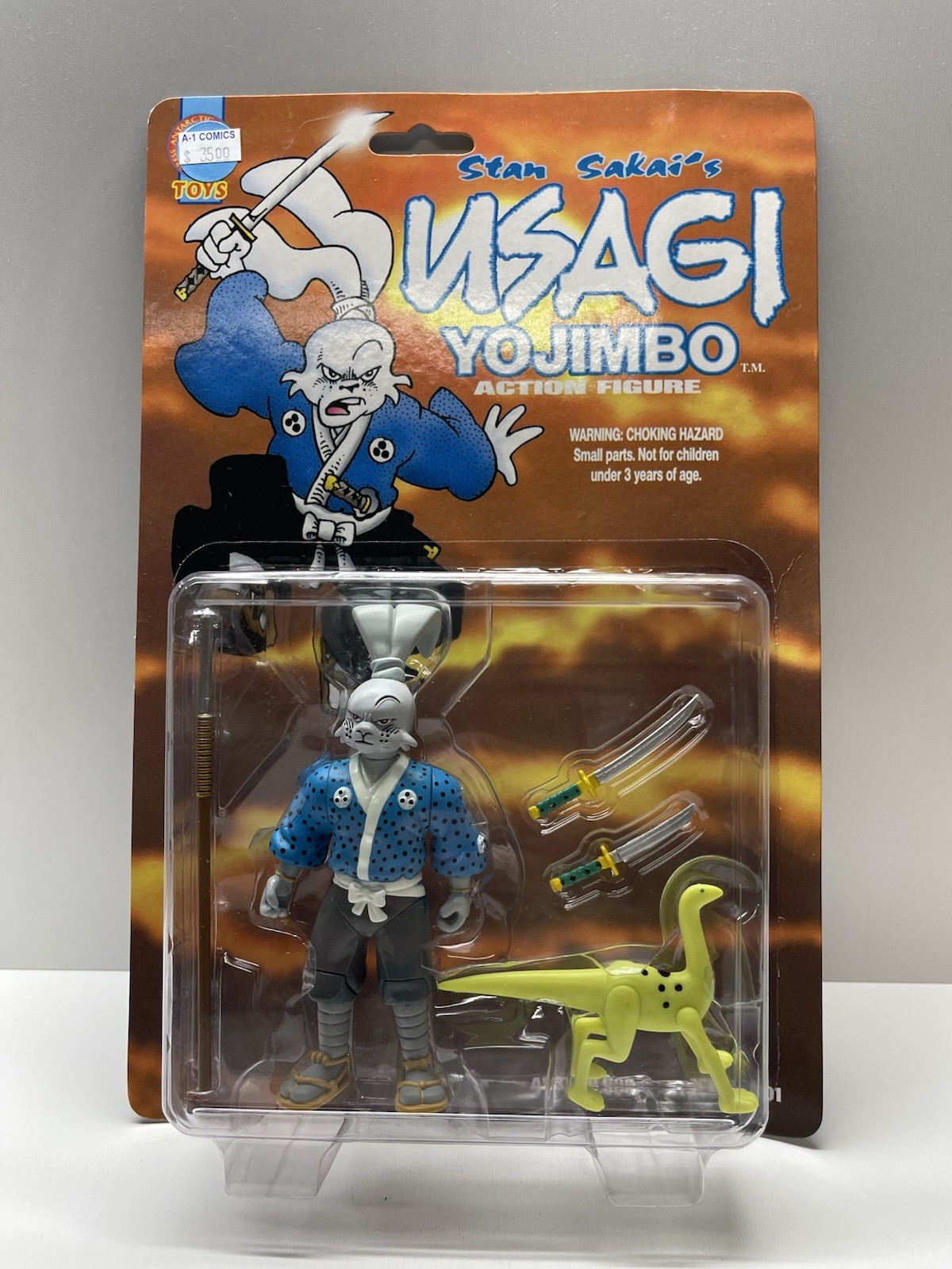 VINTAGE 1998 STAN SAKAI'S USAGI YOJIMBO ACTION FIGURE NEW IN PACKAGE NIP VINTAGE 1998 STAN SAKAI'S USAGI YOJIMBO ACTION FIGURE NEW IN PACKAGE NIP