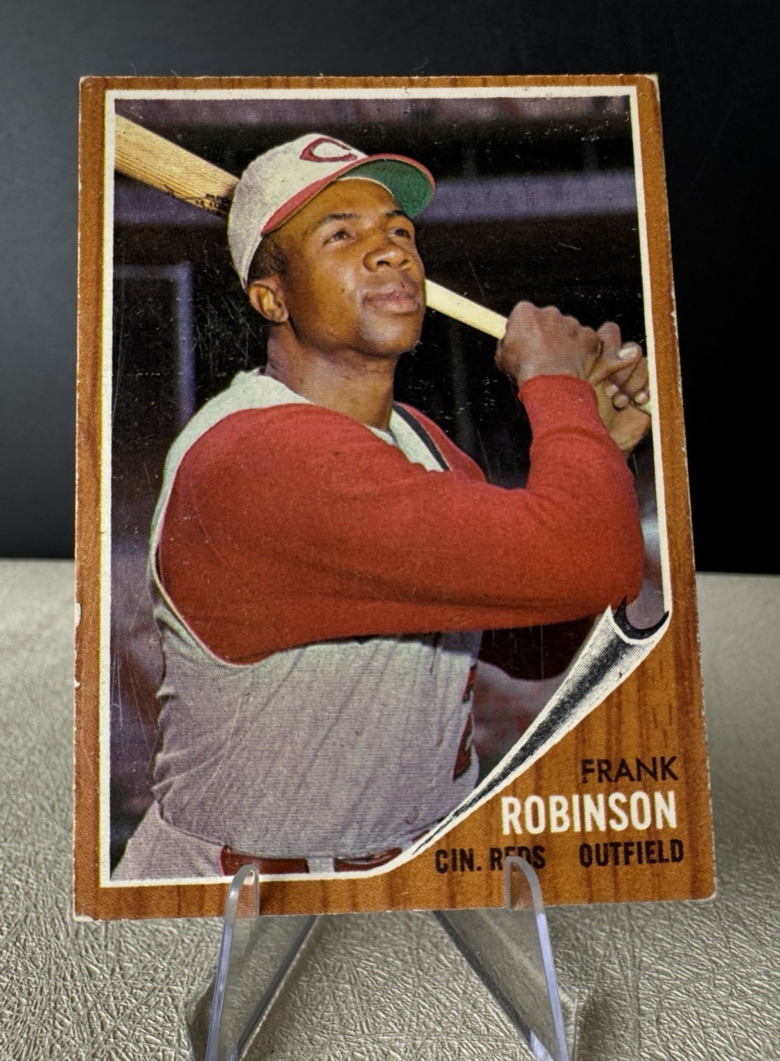 Topps 1962 Base Set Frank Robinson #350 Cincinnati Reds Baseball Card