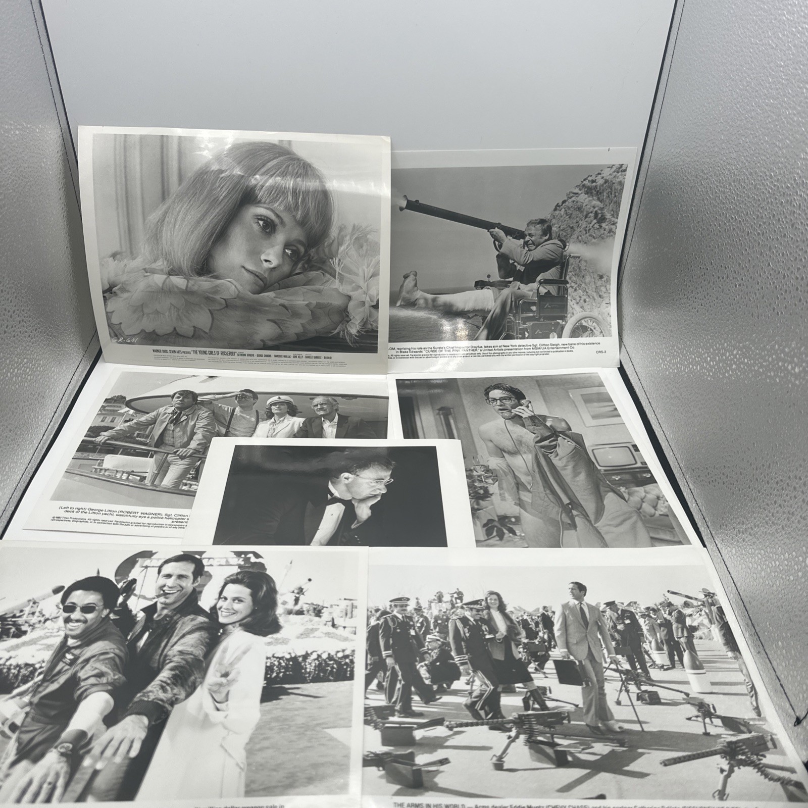Vintage 1980s Movie Promotional Photo Lot (7) Mixed Hollywood Press Stills