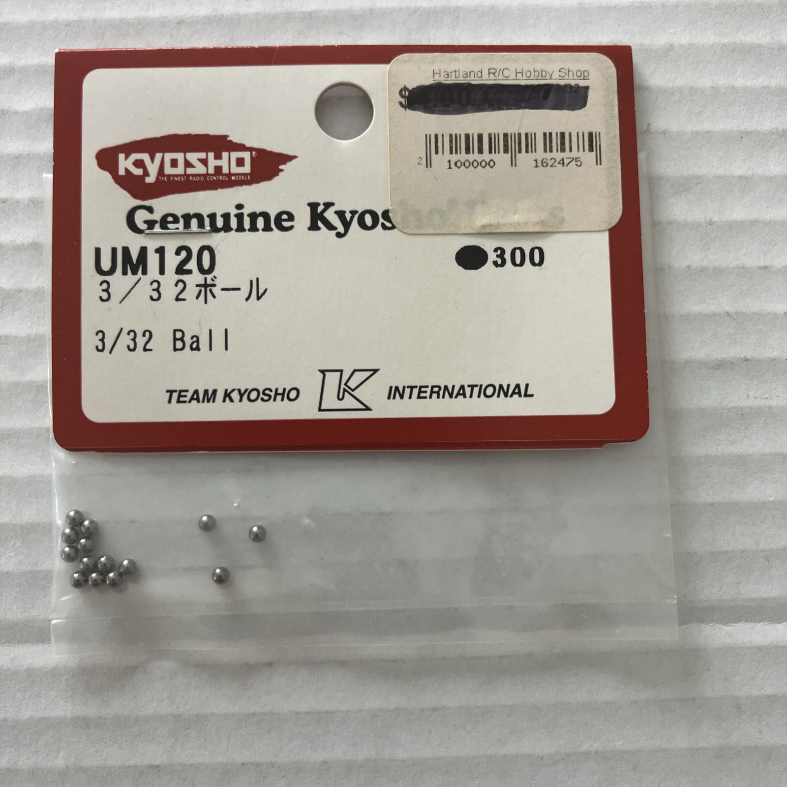 Kyosho UM120 3/32Ball NOS NIP