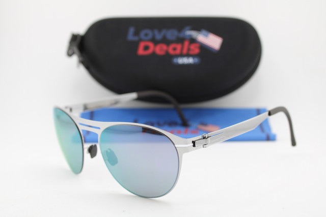 NEW OVVO OPTICS MOD.3561 COL. 74B SILVER BLACK AUTHENTIC SUNGLASSES 54-16 NEW OVVO OPTICS MOD.3561 COL. 74B SILVER BLACK AUTHENTIC SUNGLASSES 54-16