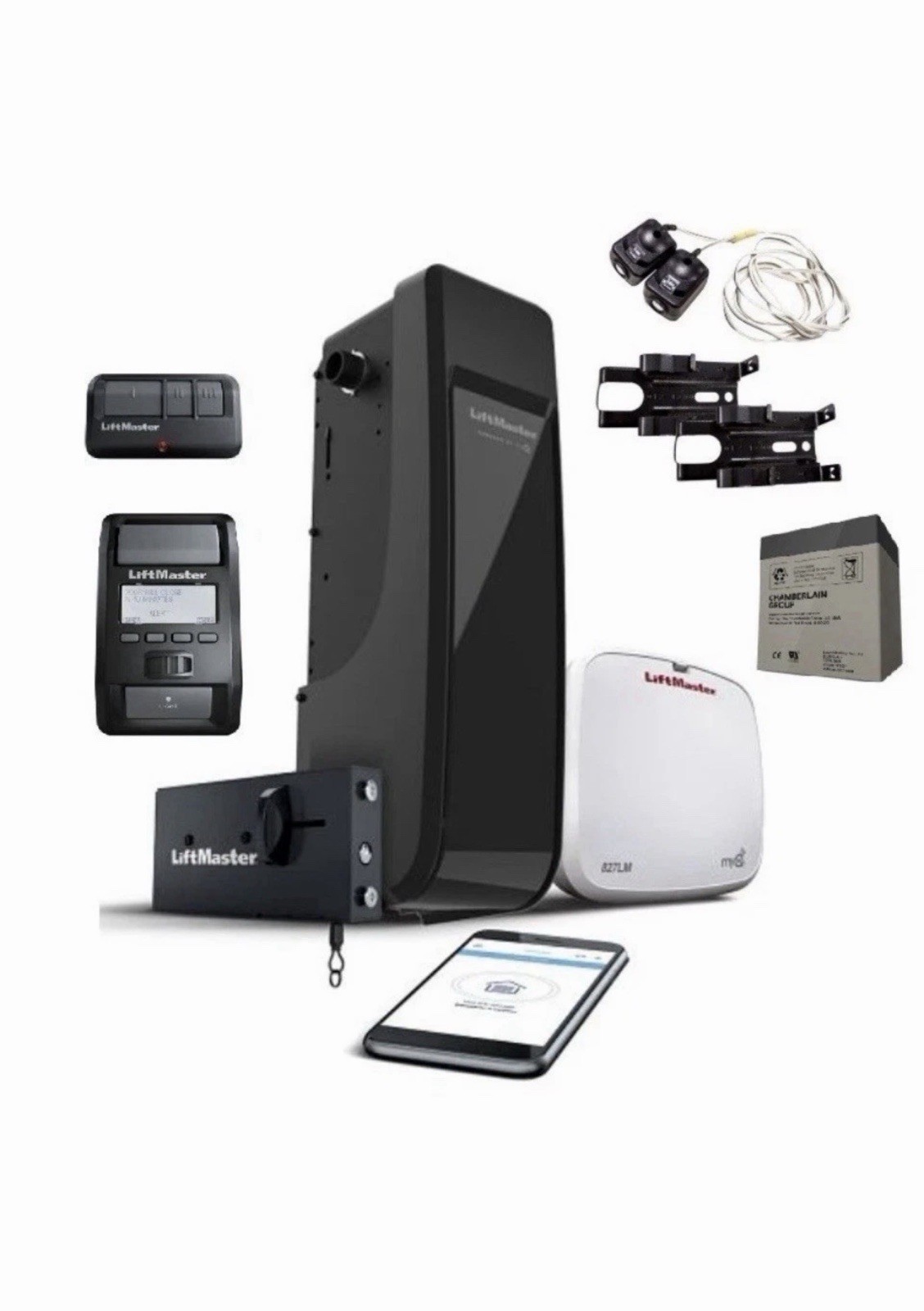 Liftmaster 98022 Wall Mount JackShaft Garage Opener Replaces Old 8500 & 8500W Liftmaster 98022 Wall Mount JackShaft Garage Opener Replaces Old 8500 & 8500W