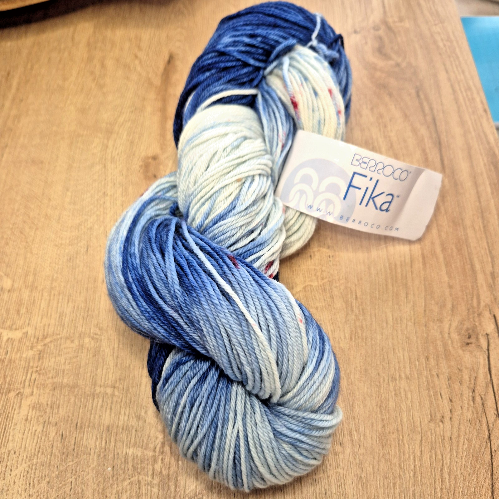 Berroco Fika 100% Superwash Fine Merino Wool Yarn 100g 301yds Color 7037 Dye...