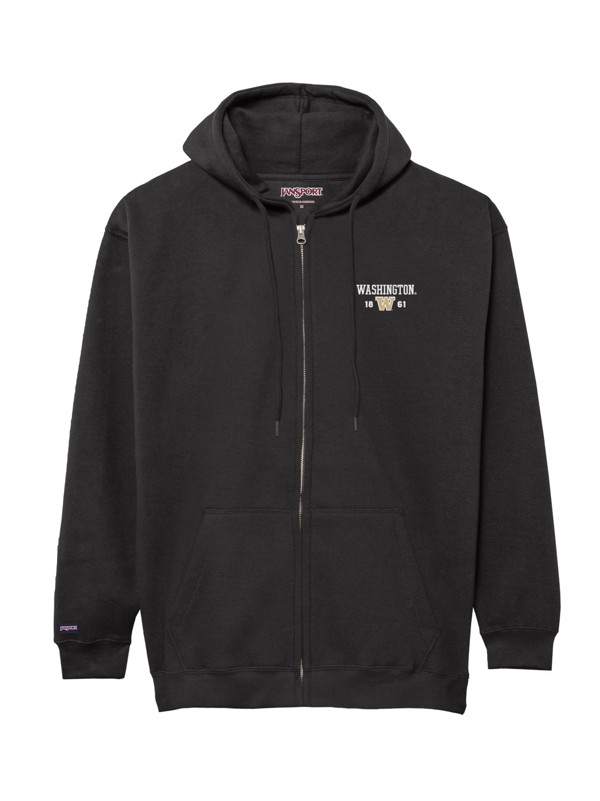 JanSport Washington Huskies Full Zip Hoodie, XX-Large JanSport Washington Huskies Full Zip Hoodie, XX-Large