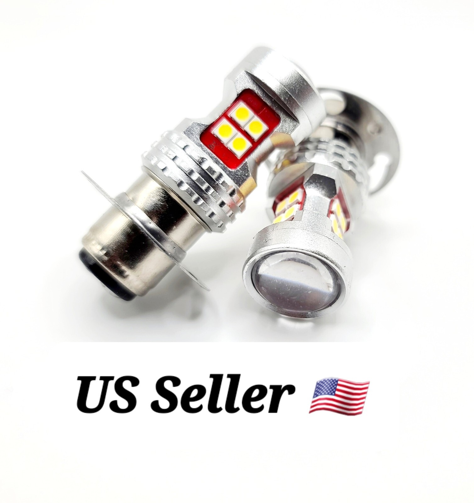🌟2 Ultra 6v H/L LED Headlight Bulbs for Case DC, SC Tractors ⬆️Visibility