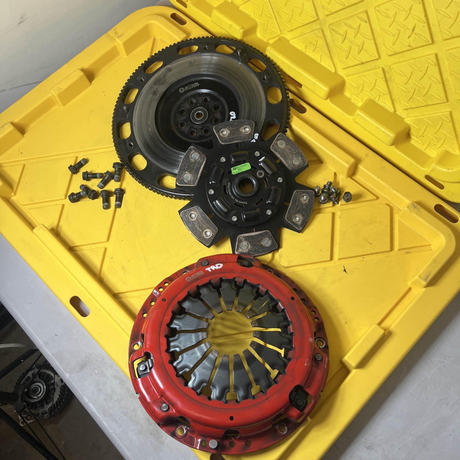2022-2026 Subaru WRX Action Clutch Flywheel FA24 Red