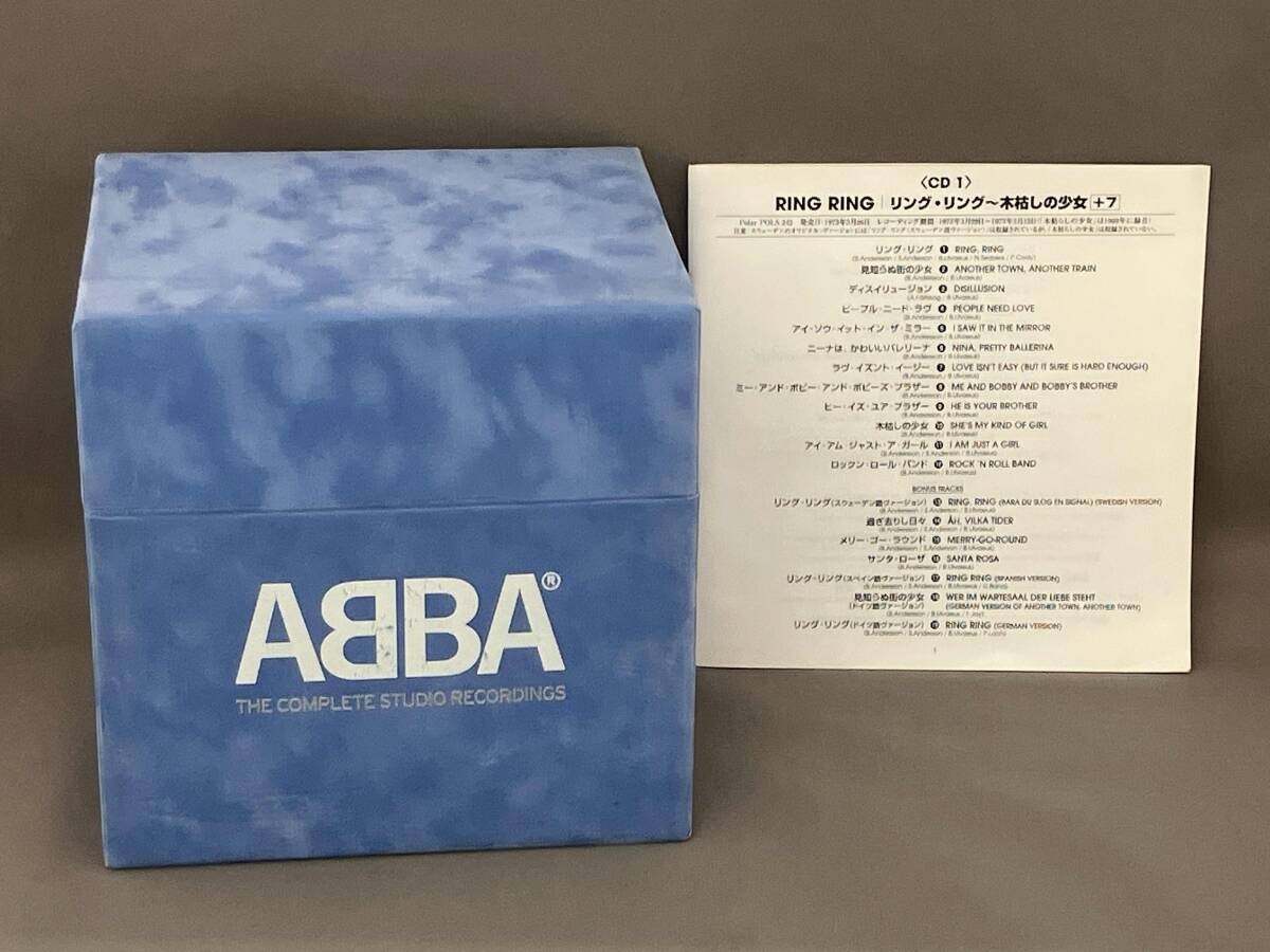 ABBA Complete Studio Recordings CD Box Set Limited Edition Japan Edition ABBA Complete Studio Recordings CD Box Set Limited Edition Japan Edition