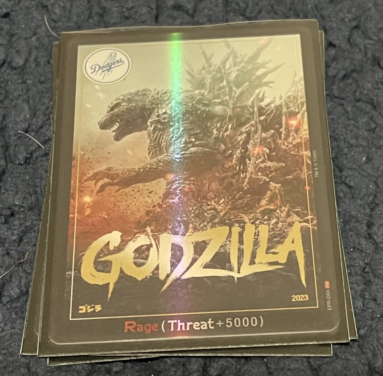 Godzilla x Dodger Cards 2023 Godzilla x Dodger Cards 2023
