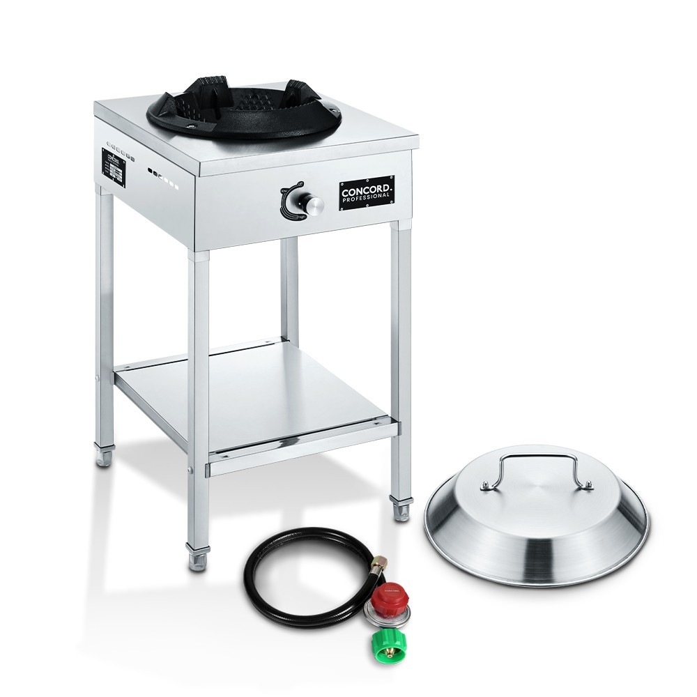 CONCORD Professional Vortex Burner Stainless Steel Commercial Wok Stove CONCORD Professional Vortex Burner Stainless Steel Commercial Wok Stove