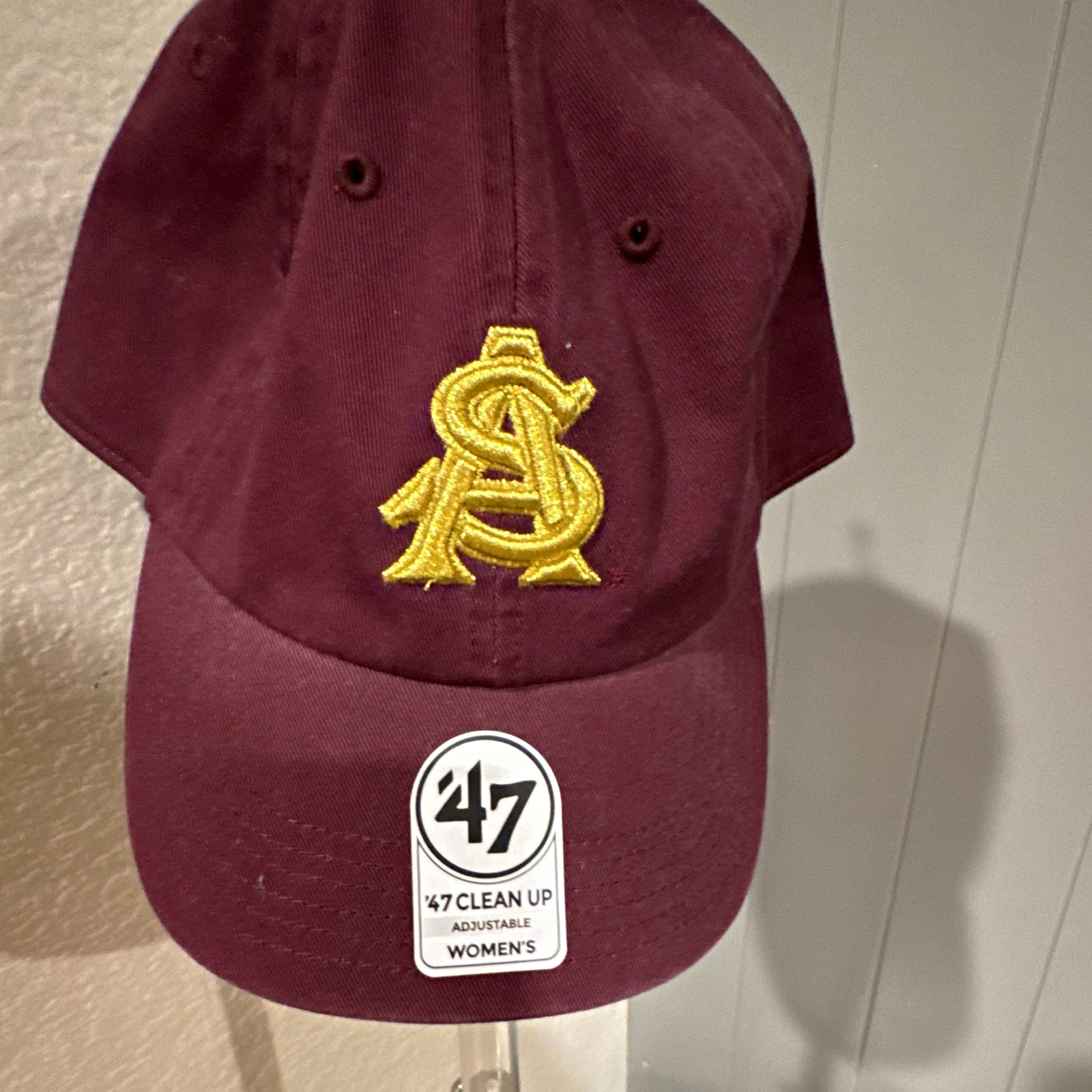\'47 Brand Arizona State Sun Devils Women\'s Adjustable Hat One Size Maroon Gold