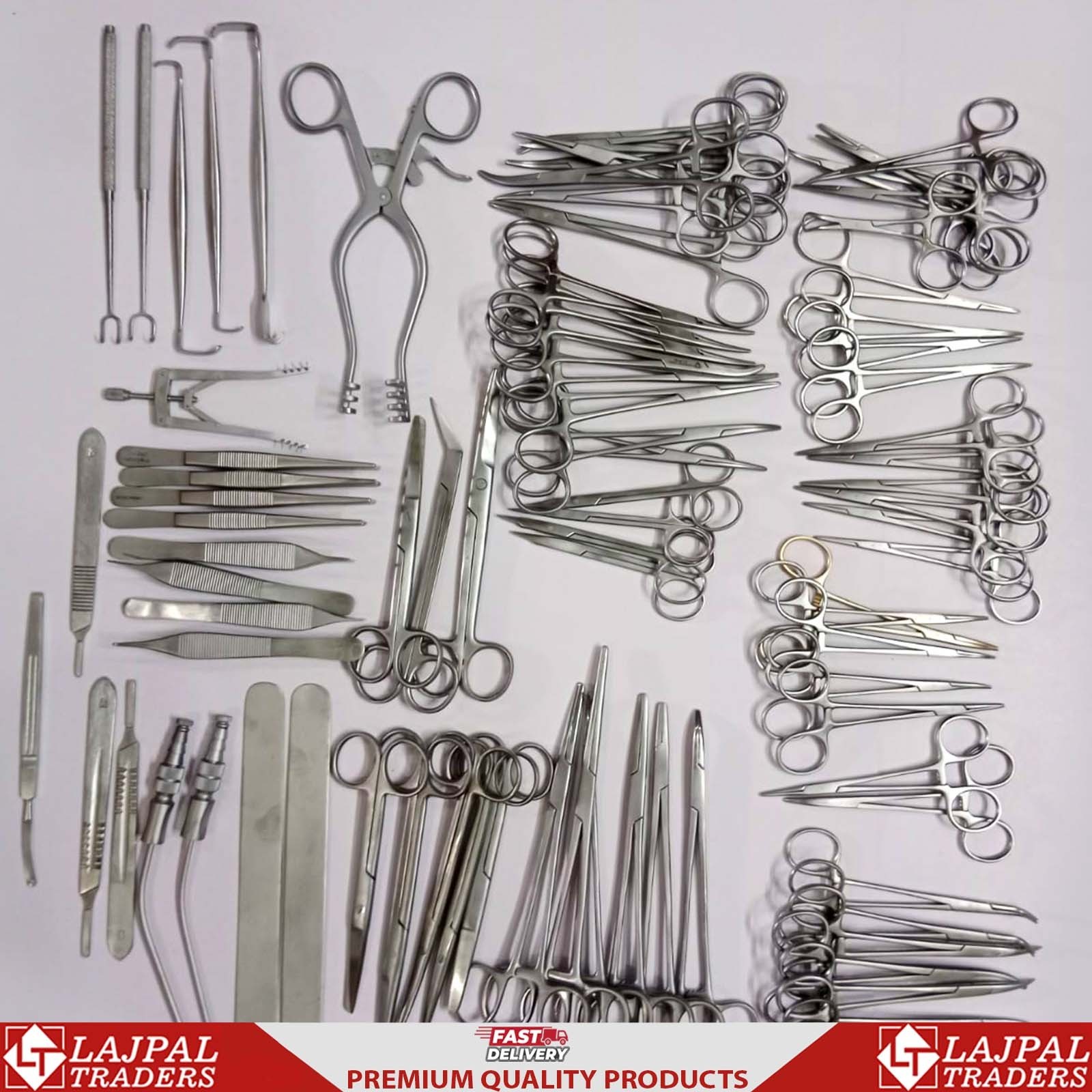 82 Pieces Plastic Surgery Instruments Set Rhinoplasty Surgical Tools A+ Quality