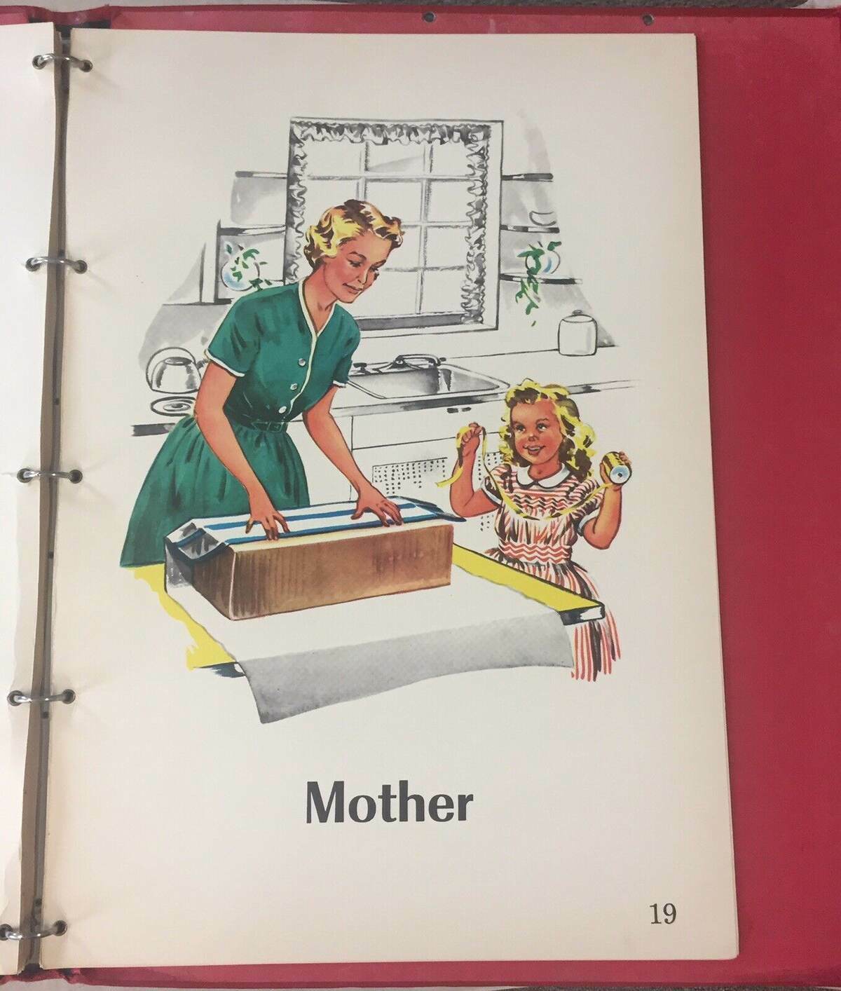 Ginn 1957  Our Big Red Story Book Lg Reader 18\