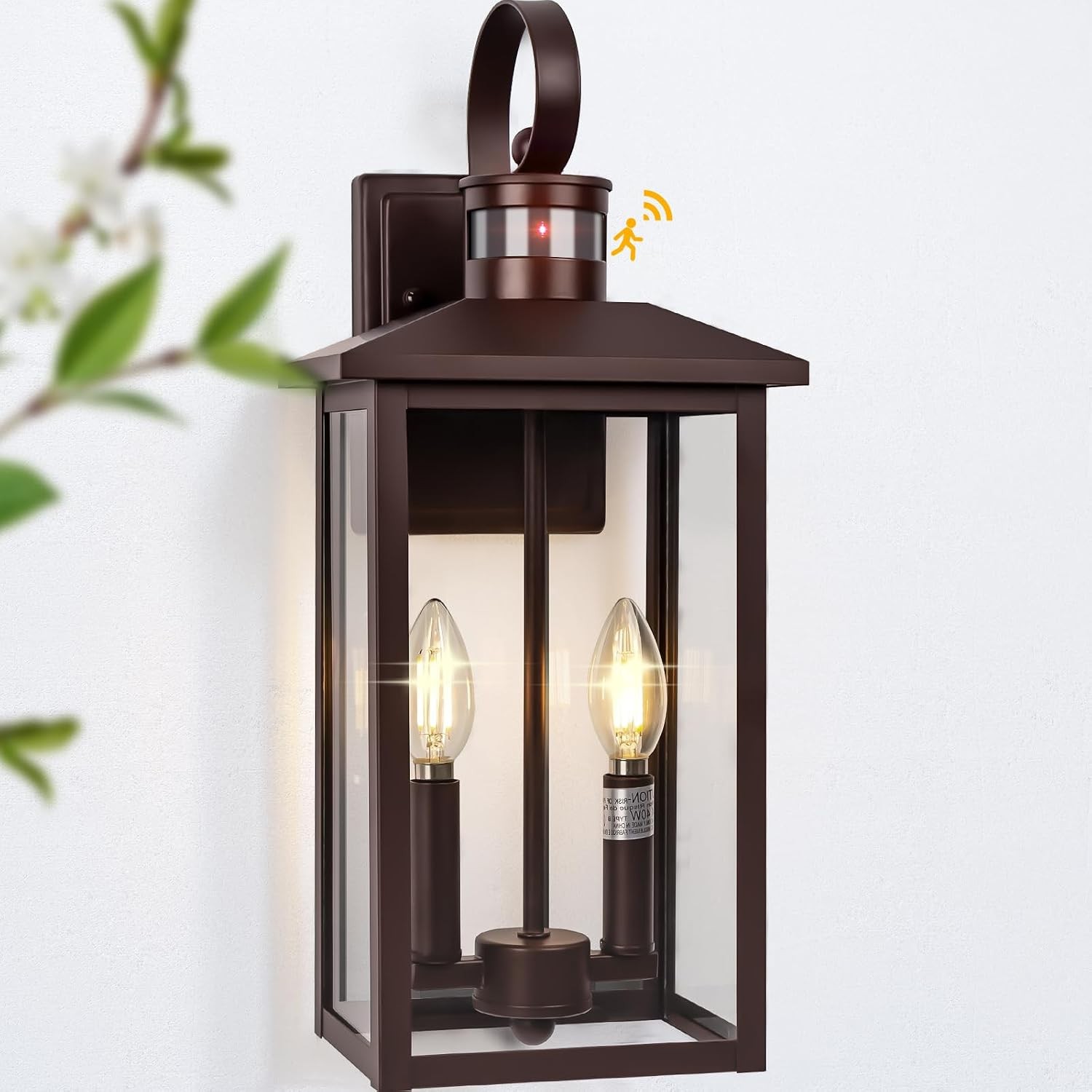 Large Exterior Sconce Motion Sensor, 18\