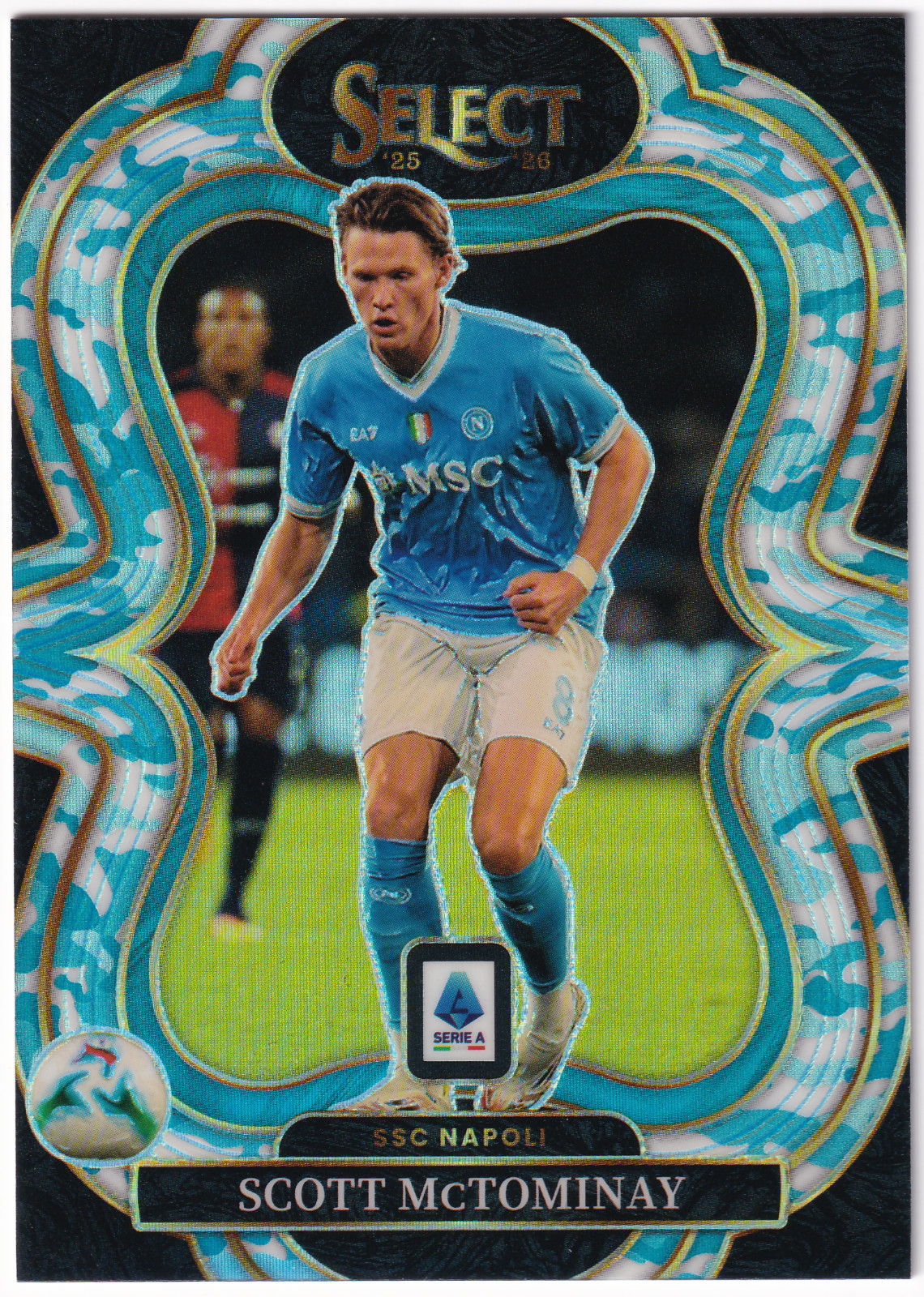 2025-26 Panini Select Serie A Scott McTominay /49 WINTER CAMO #102 COLOR MATCH 2025-26 Panini Select Serie A Scott McTominay /49 WINTER CAMO #102 COLOR MATCH