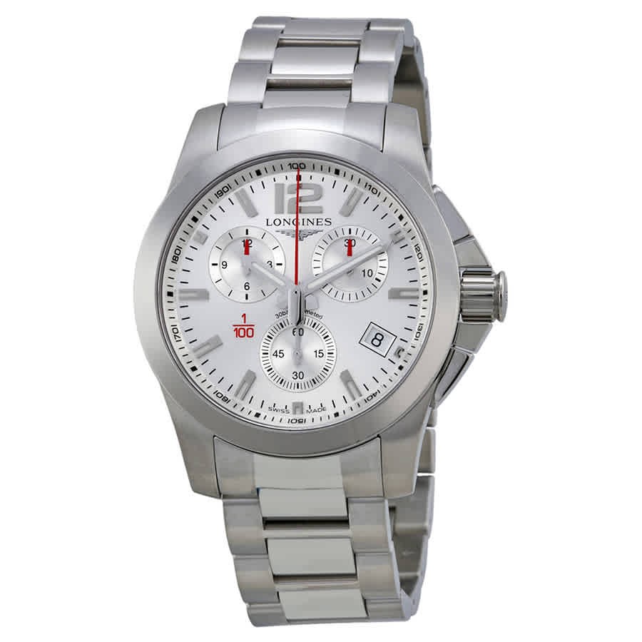 Longines Sport Conquest Silver Dial Men\'s Watch L37004766