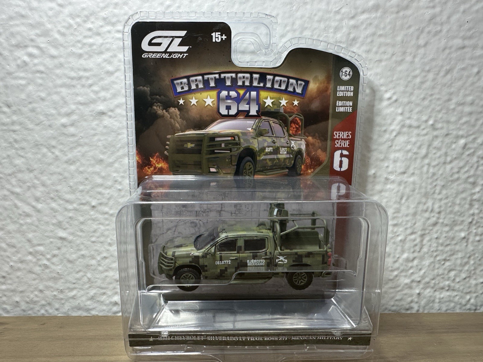 NEW 🔥 1/64 Greenlight ‘21 Chevrolet Silverado Z71 Ejército Mexicano Exclusive NEW 🔥 1/64 Greenlight ‘21 Chevrolet Silverado Z71 Ejército Mexicano Exclusive