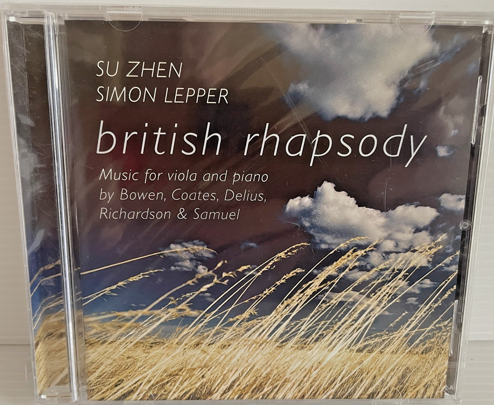 British Rhapsody Su Zhen Simon Lepper Audio CD Factory Sealed NEW