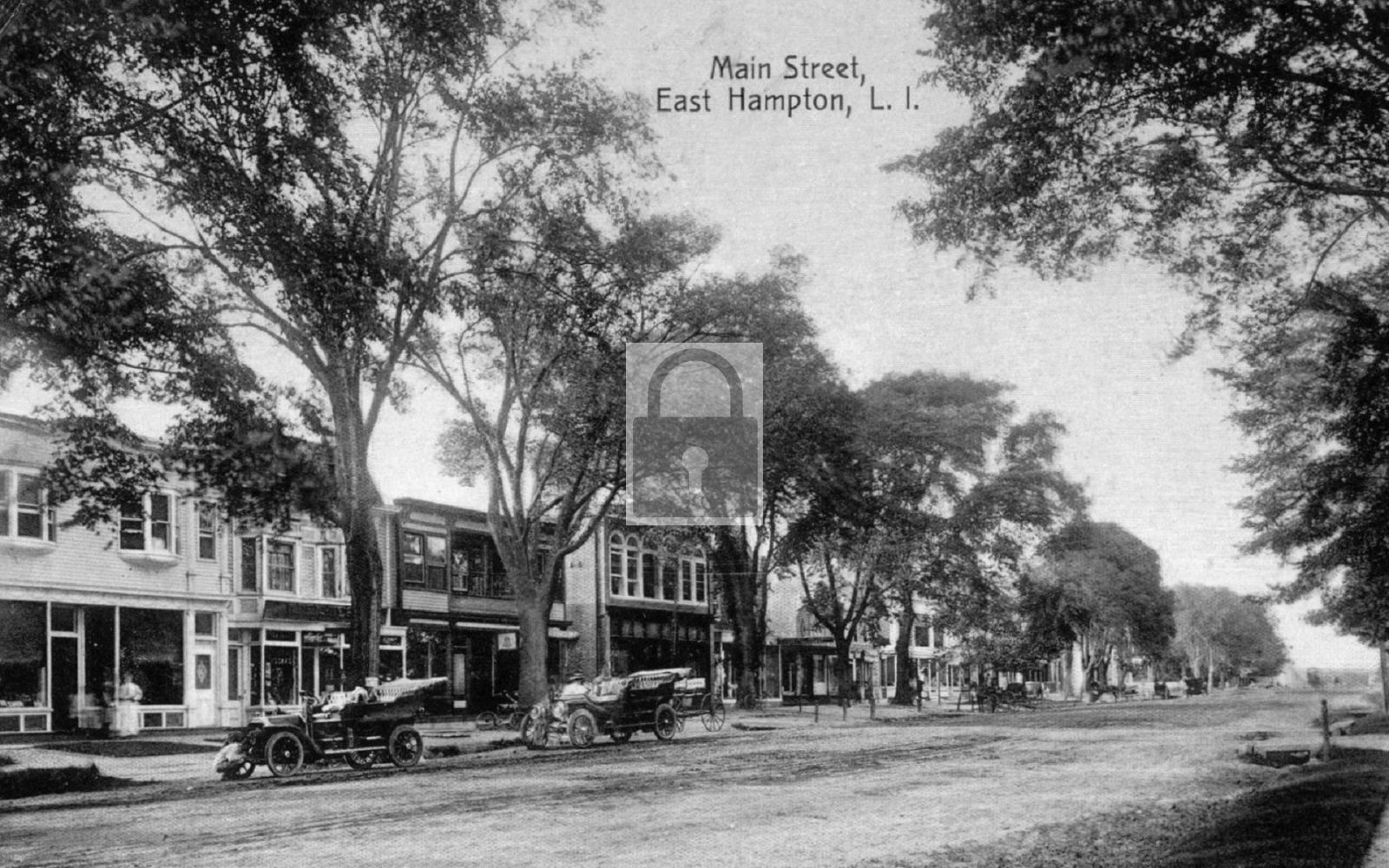 Main Street View East Hampton LI New York NY - Reprint Main Street View East Hampton LI New York NY - Reprint