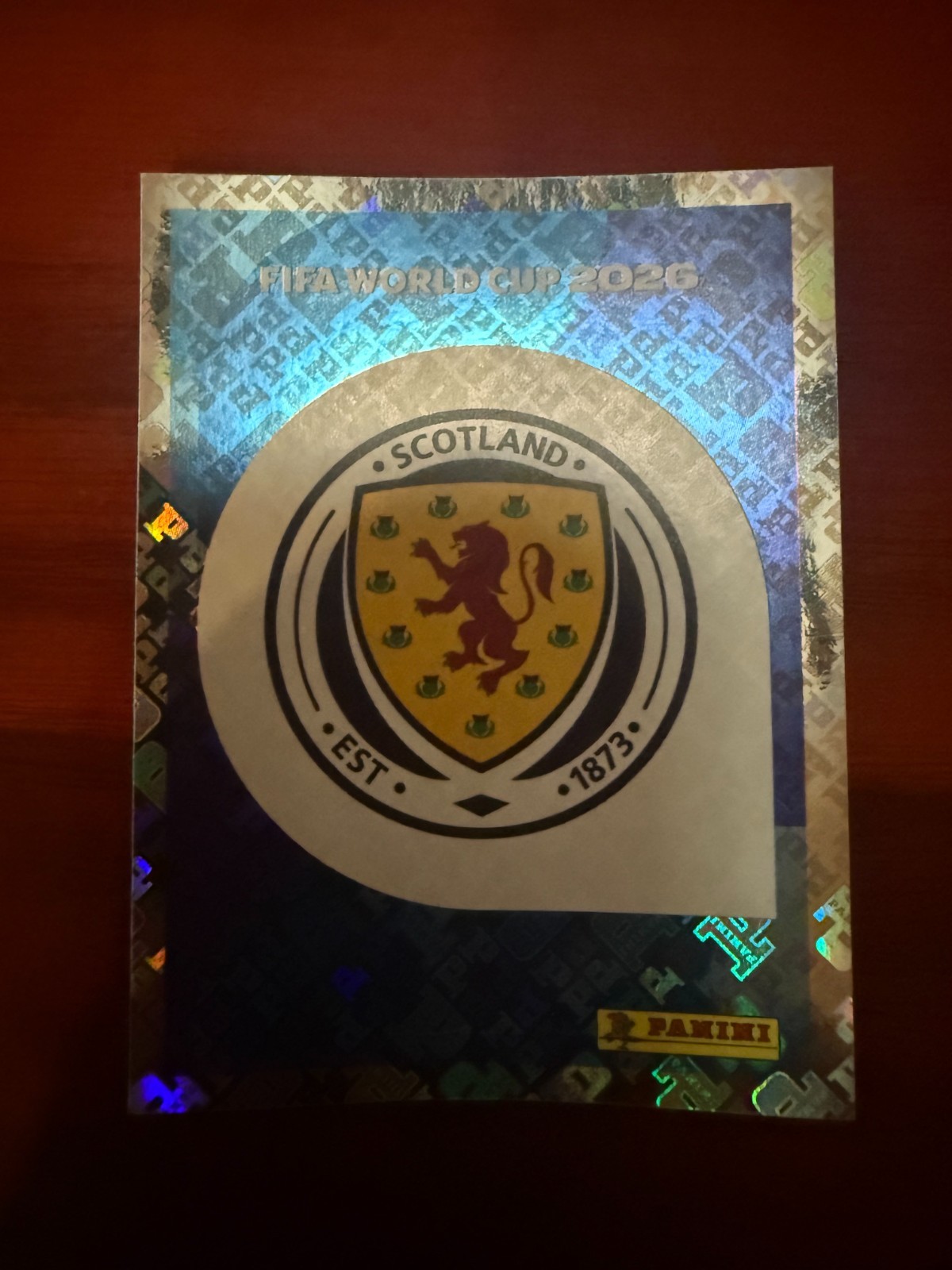 GOLD CRUMPLE(Best Deal): RARE Panini WorldCup-PICK-A-CARD: SCOTLAND & RSA