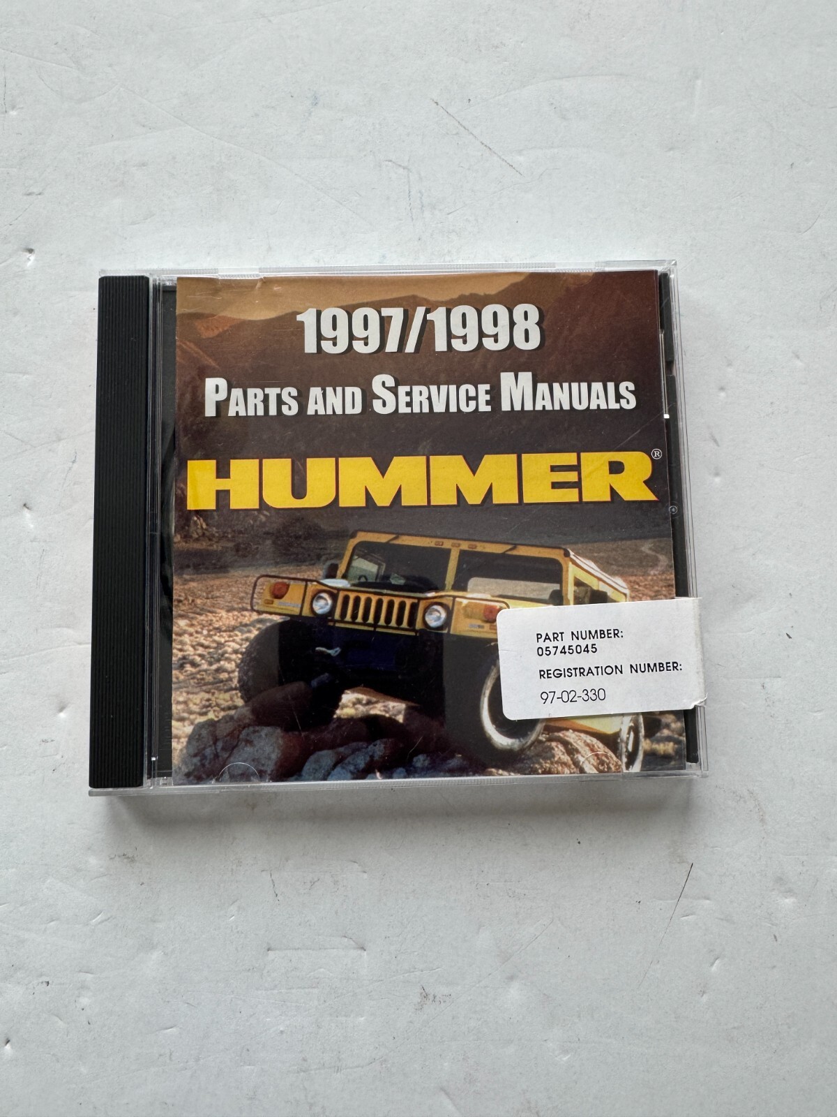 Vintage 1997/1998 Hummer Parts & Service Manuals Vintage 1997/1998 Hummer Parts & Service Manuals
