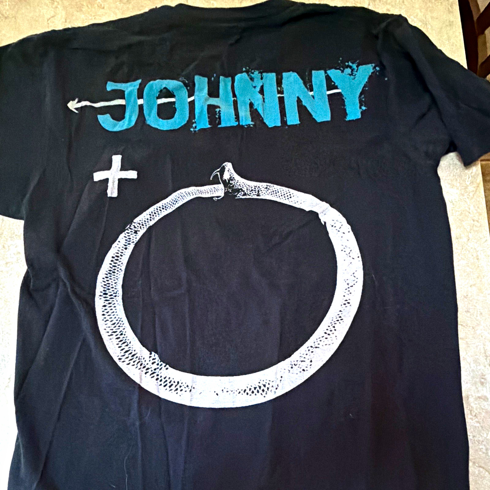 Jenny Lewis and Johnny black Medium unisex T shirt - vintage Jenny Lewis and Johnny black Medium unisex T shirt - vintage