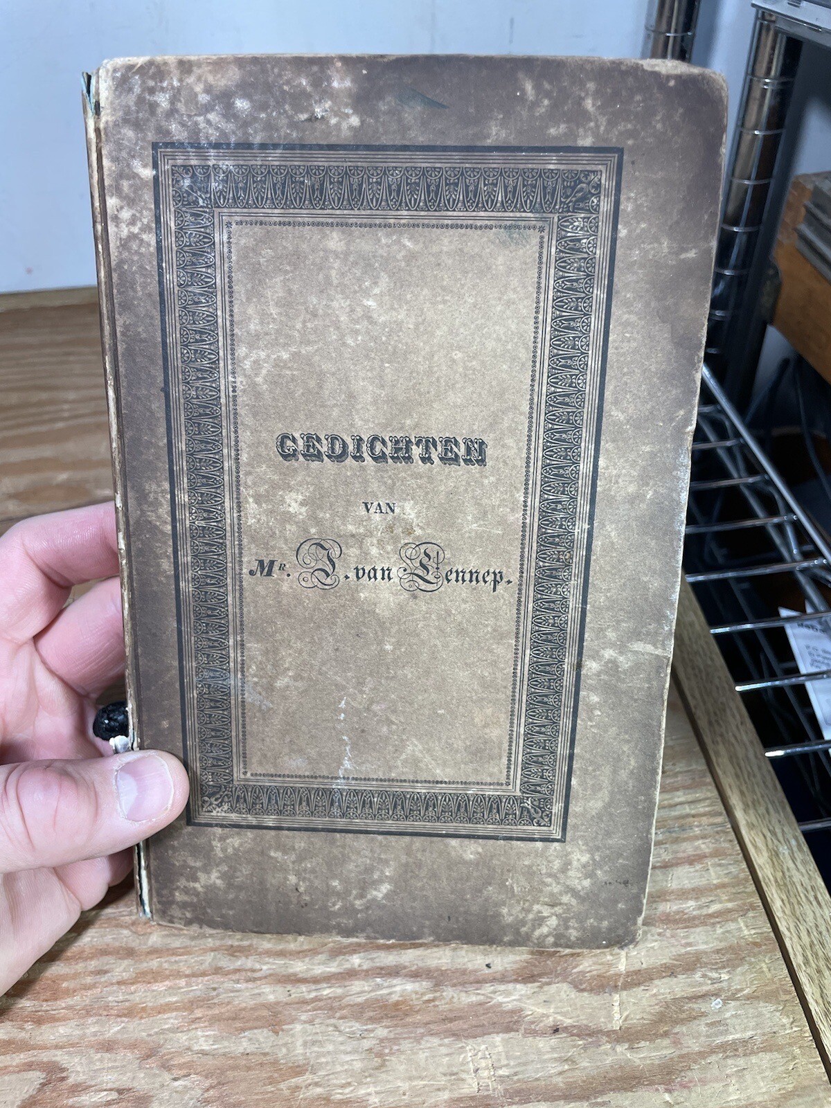Gedichte Van Mr J Van Lennep Meijer Warnar Hardcover 1827 Gedichte Van Mr J Van Lennep Meijer Warnar Hardcover 1827