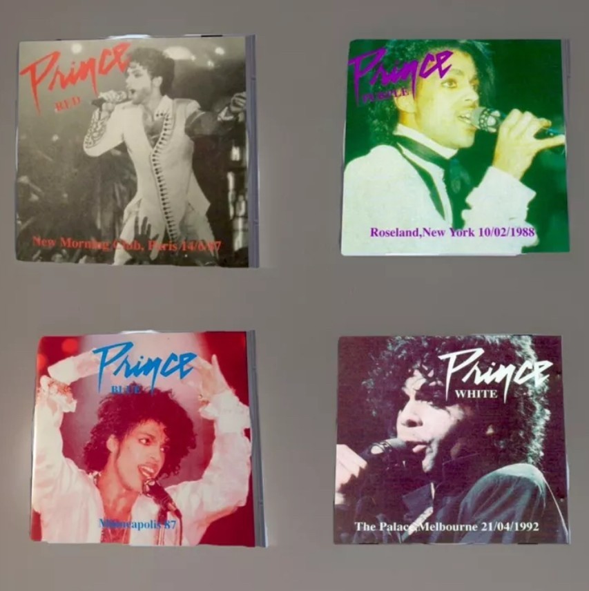 Prince Colors 1-9 CUSTOM Disc RARE BUNDLE Prince Colors 1-9 CUSTOM Disc RARE BUNDLE