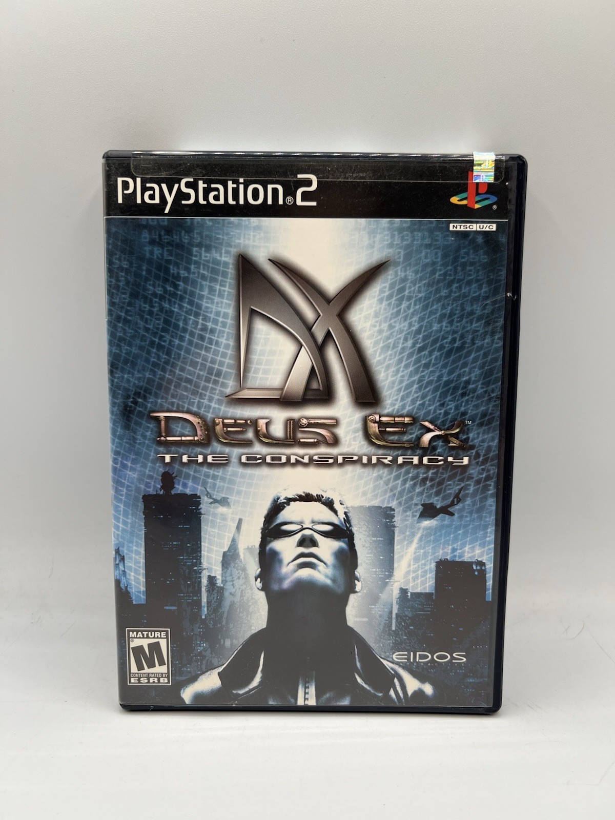 Deus Ex The Conspiracy PS2 PlayStation 2 Complete CIB Deus Ex The Conspiracy PS2 PlayStation 2 Complete CIB
