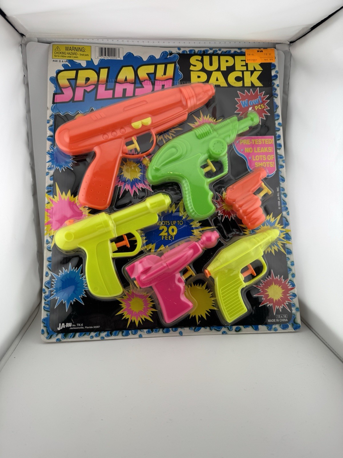 Vintage JA-RU SPLASH NEW OLD STOCK. TOYS R US Vintage JA-RU SPLASH NEW OLD STOCK. TOYS R US