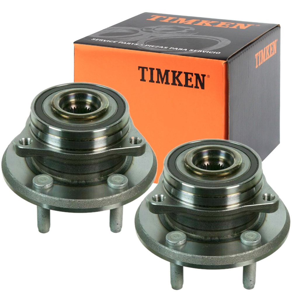 2PCS Timken Front Wheel Bearing & Hub For 11-18 Grand Cherokee Dodge Durango