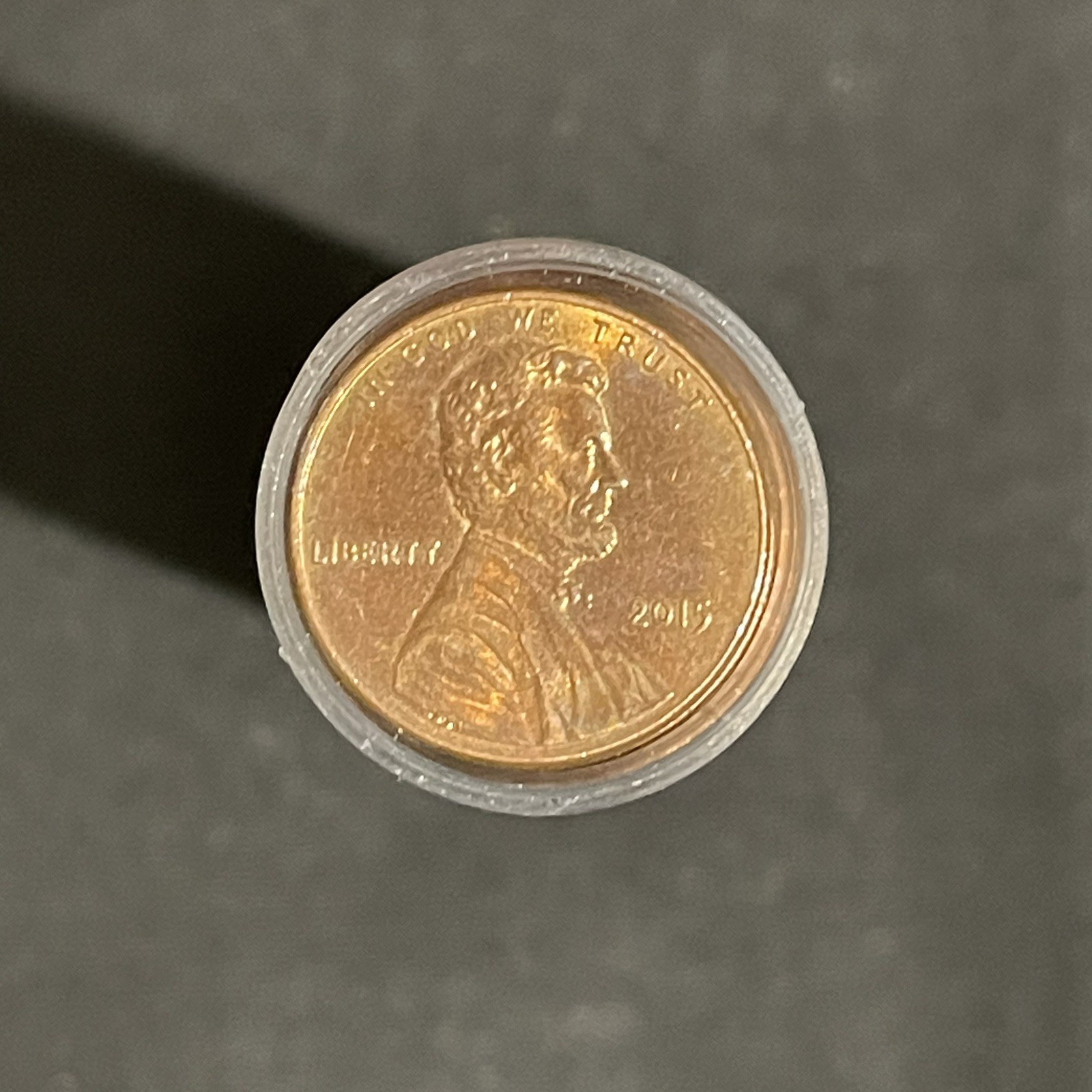 2015 P Lincoln Shield Cent ZINC (CIRCULATED) READ