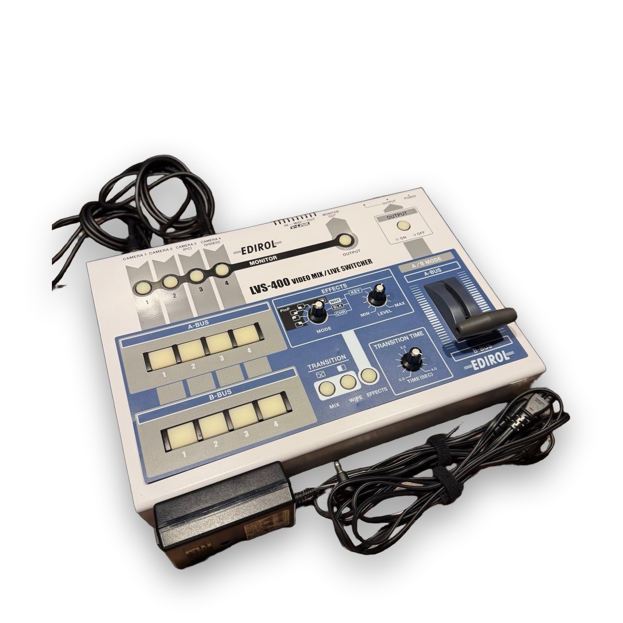 Roland LVS-400 VIDEO MIX / LIVE SWITCHER EDIROL 4IN/3OUT 4ch MIDI DC9V