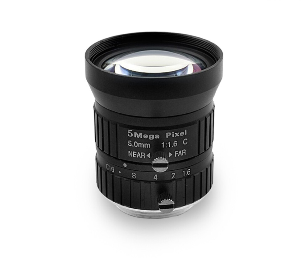 Machine Vision Industrial Camera Lens C-mount 5 8 12 16 25 35 50mm 2/3in