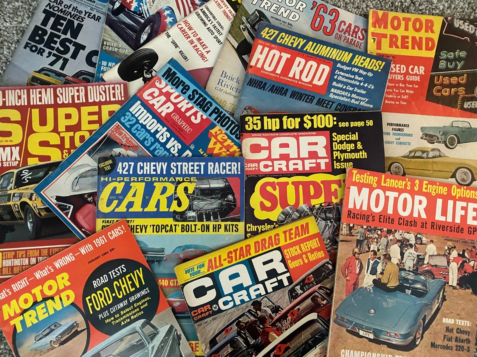 1951-1975 Ford, all models. Which vintage car magazine featured your Ford? Lists