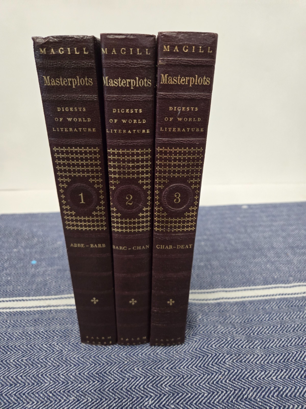 Masterplots, Digest of World Literature Volumes One Thru Three Masterplots, Digest of World Literature Volumes One Thru Three