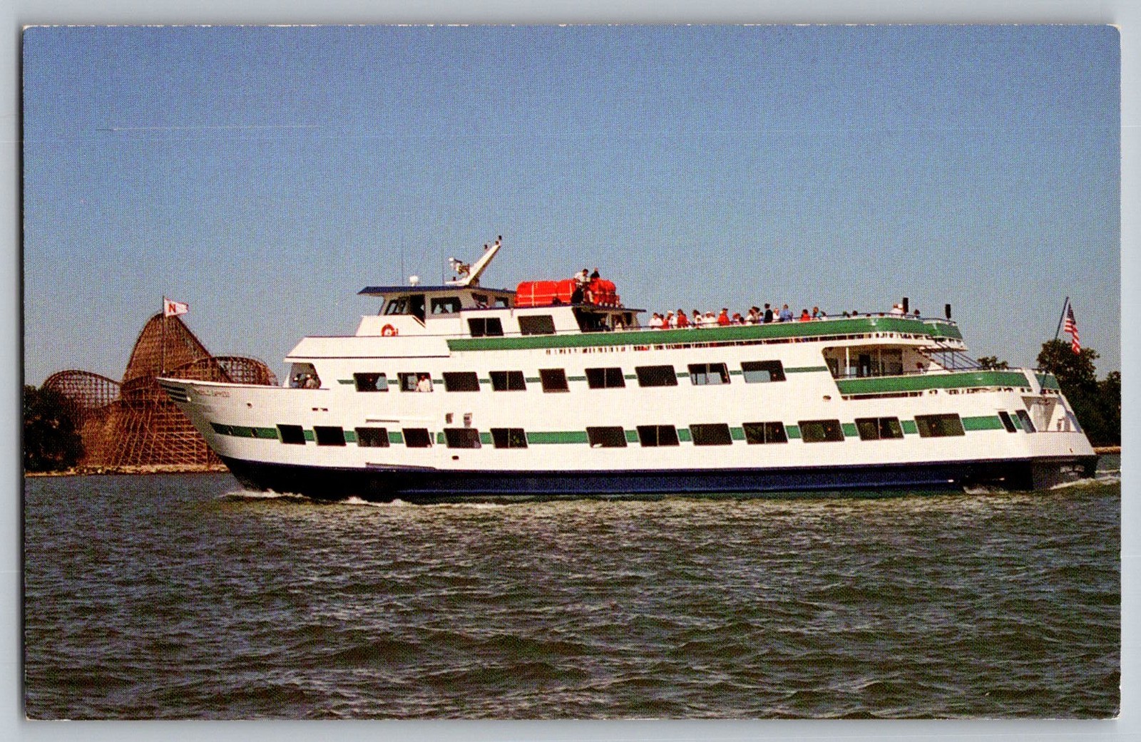 Postcard - M/V Emerald Empress, Lake Erie, Cruise Ship