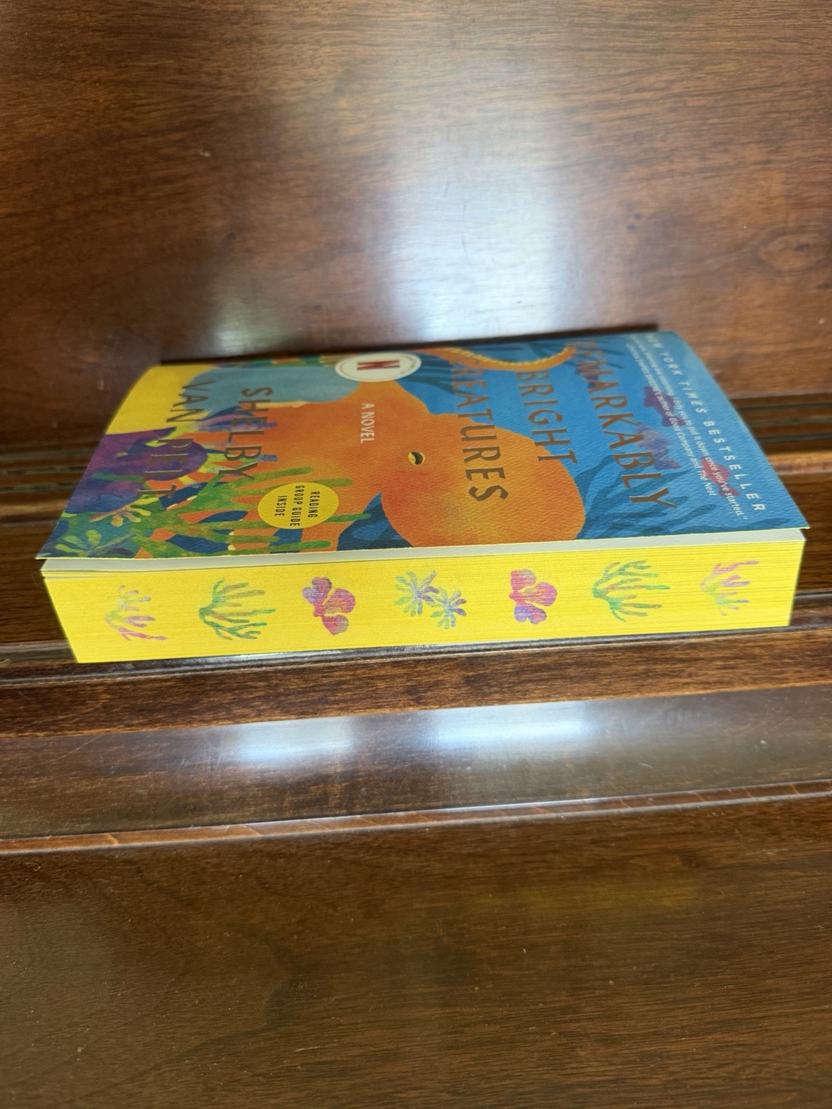 Remarkably Bright Creatures Deluxe Edition Book Club Pick Sprayed Pages Remarkably Bright Creatures Deluxe Edition Book Club Pick Sprayed Pages