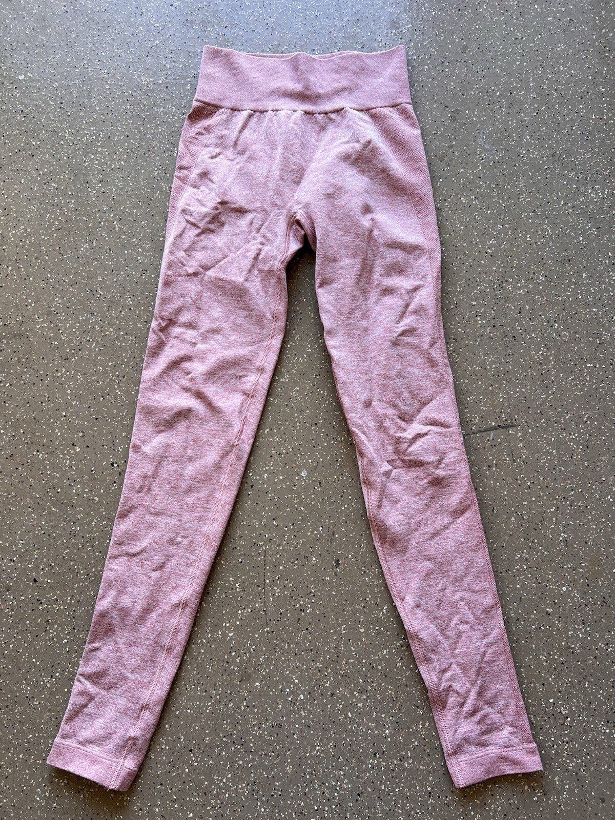 Gymshark High Waisted Flex Leggings Pink/Red GLLG1824 | Sz: S Gymshark High Waisted Flex Leggings Pink/Red GLLG1824 | Sz: S