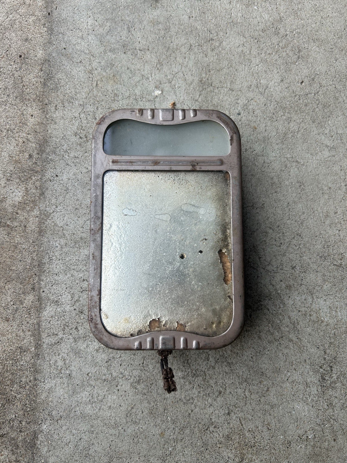 Rare 1938–1939 Chevrolet accessory glove box vanity mirror Rare Chevrolet Rare 1938–1939 Chevrolet accessory glove box vanity mirror Rare Chevrolet