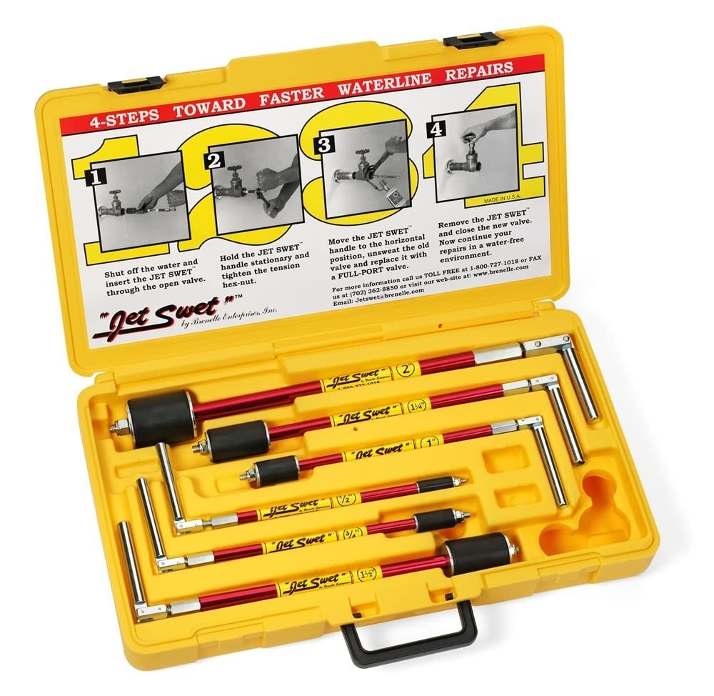 Jet Swet 6100 Plumbing Pipe Plug Kit 1/2